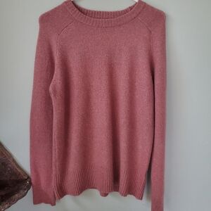Becool Size M Mauve Pink Sweater
